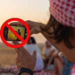 boy taking selfie arab